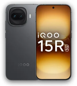 iQOO 15R (Dark Knight, 12GB RAM, 256GB Storage) | Snapdragon® 8 Gen 5 Processor | India’s Slimmest Smartphone in 7600mAh Battery* | Segment's Most Stable 144FPS Gaming*