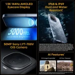 iQOO 15R (Dark Knight, 12GB RAM, 256GB Storage) | Snapdragon® 8 Gen 5 Processor | India’s Slimmest Smartphone in 7600mAh Battery* | Segment's Most Stable 144FPS Gaming* - Image 6